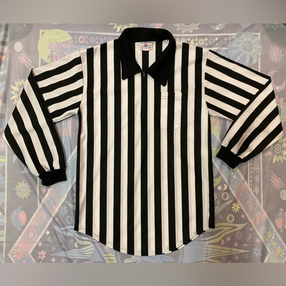 Teamwork athletic apparel referee long sleeve top